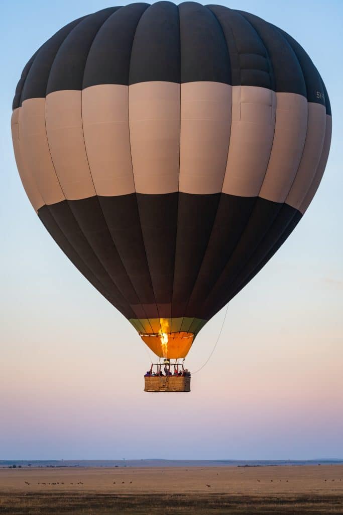 Vol en montgolfière en groupe